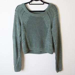 Lululemon Crop Knit Sweater